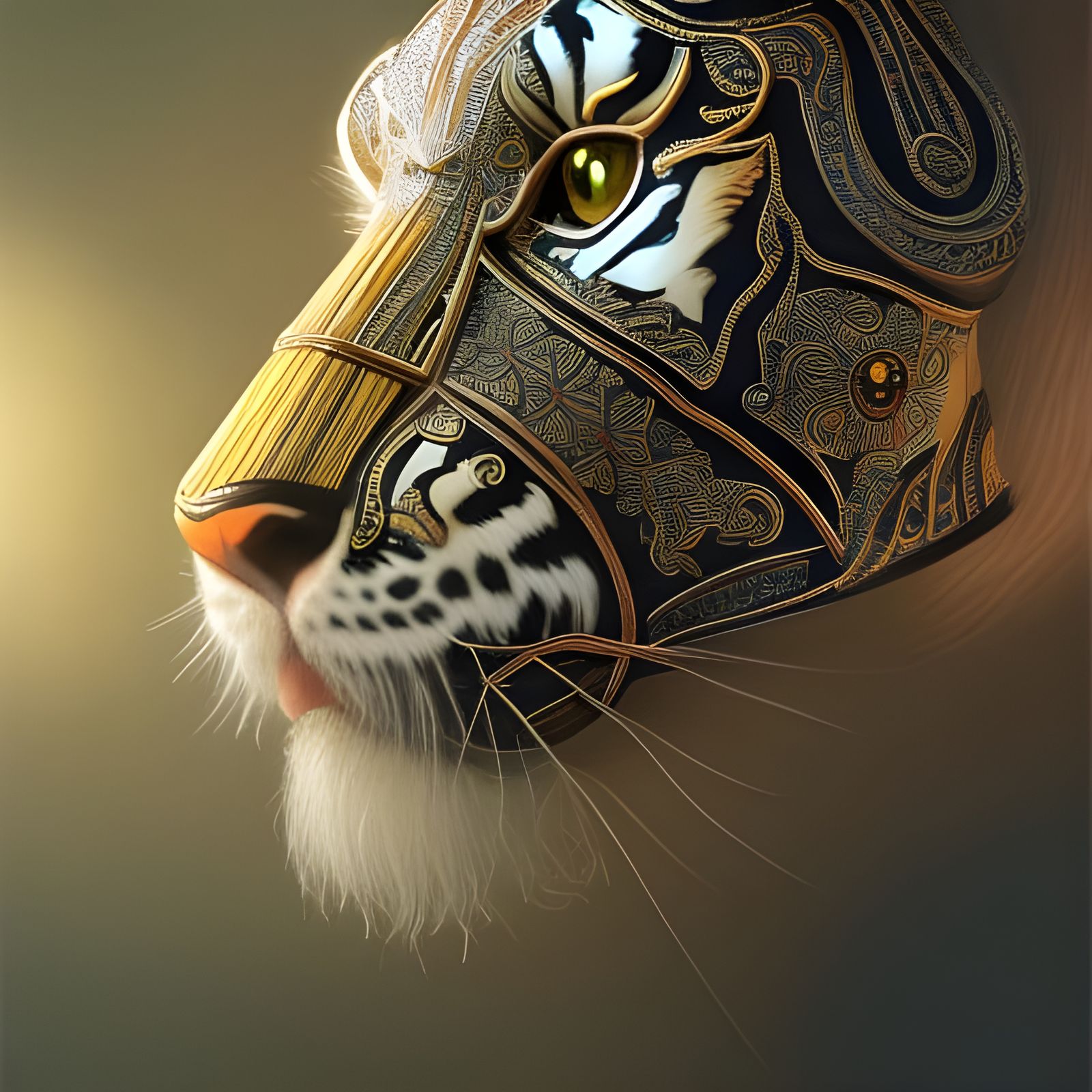 Tiger Masquerade   by @Mocha Rocha