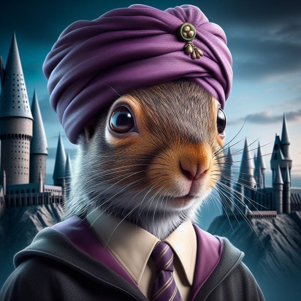 Beware Professor Squirrel