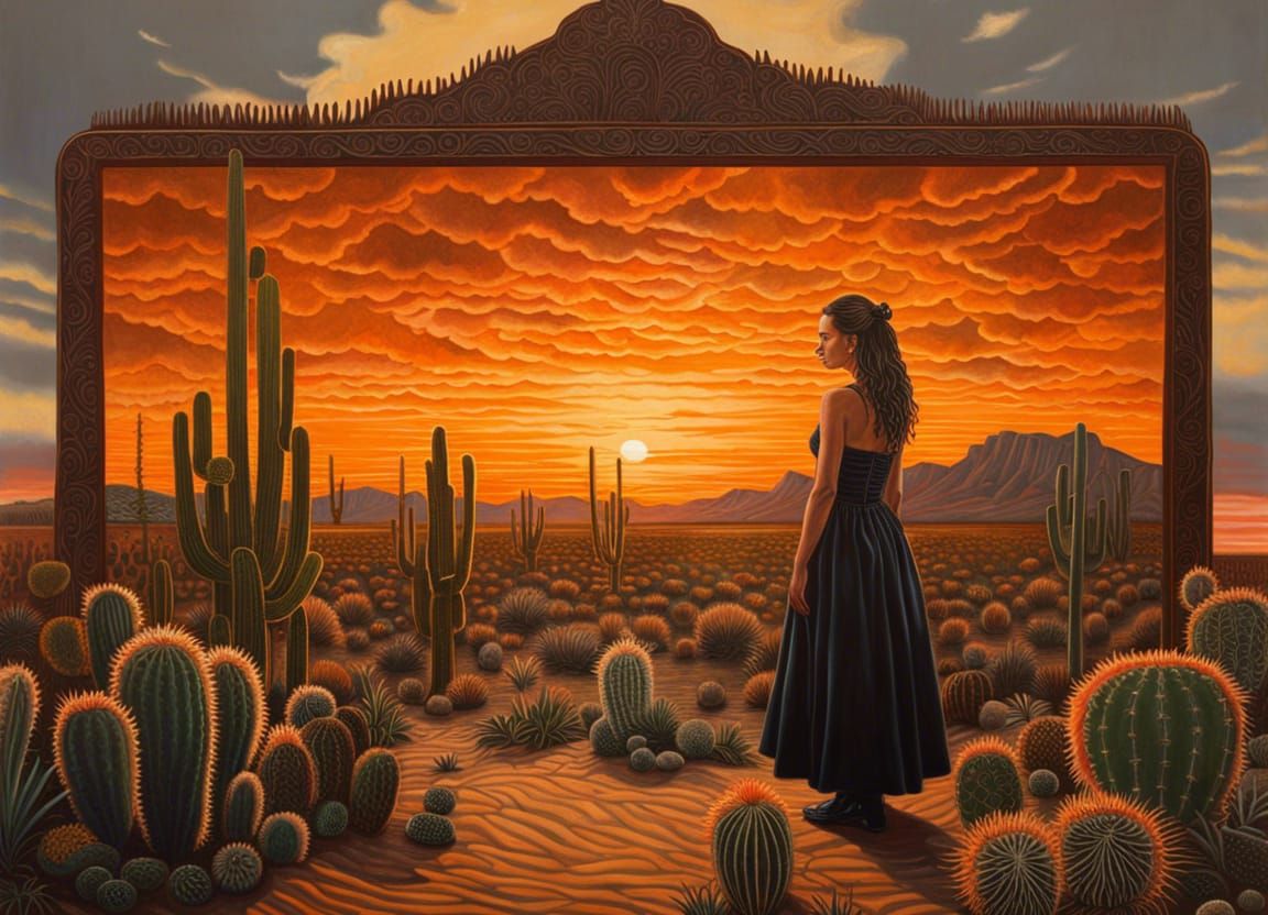 Surreal sunset    by @Axaliaa