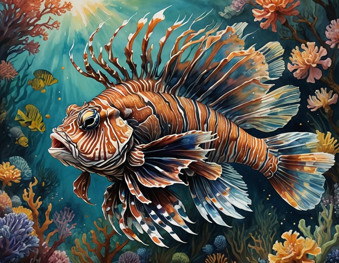 Lion Fish  by @Only Connect