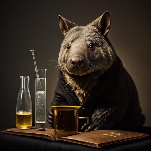 portrait, (wombat pub satori:1.4), Detailed Matte, Hyperdetailed, Mad ...