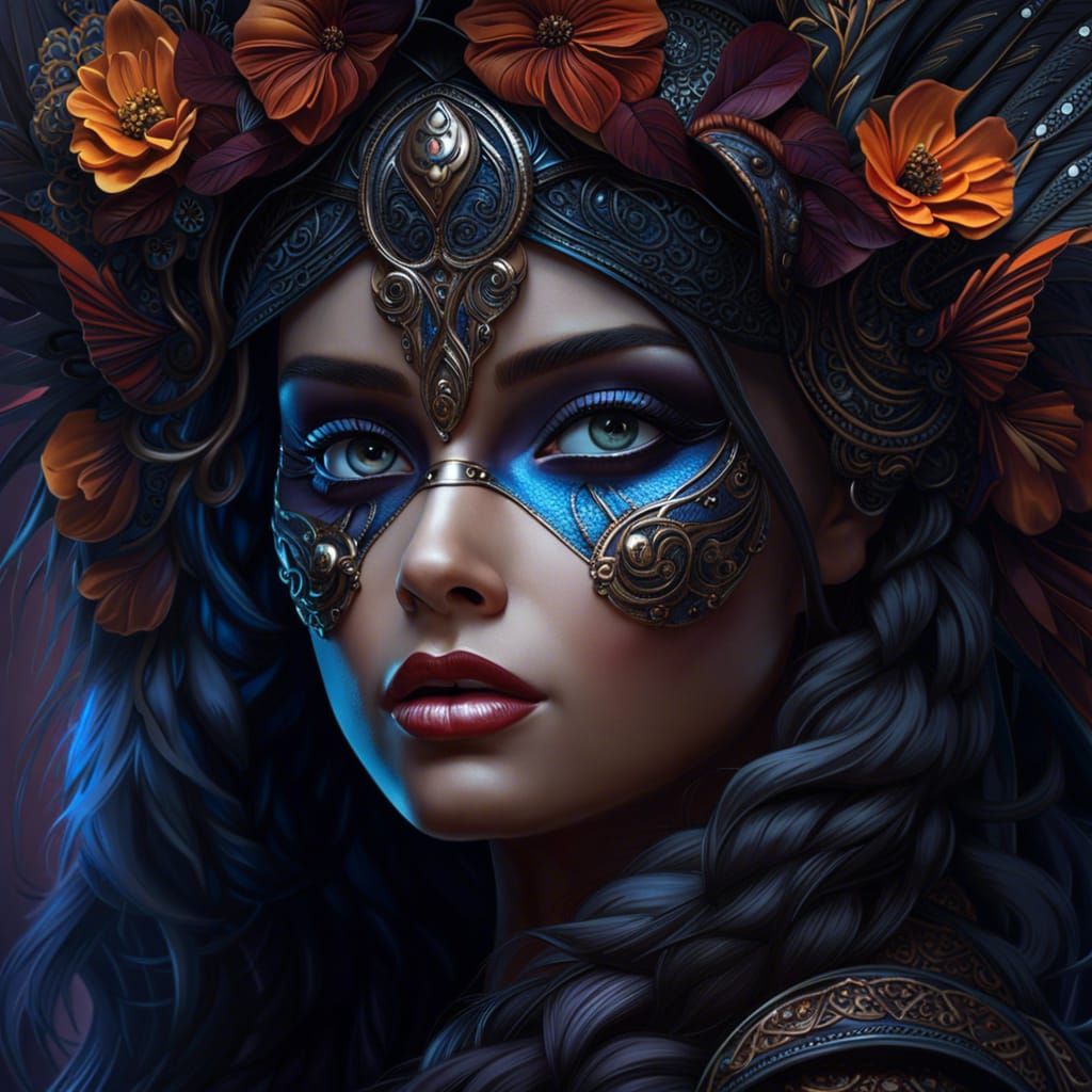 Storybook style: Mega Epic dark fantasy photo-illustration hyper intricate Ravens; dark fairy gothic ...  by @Lennis