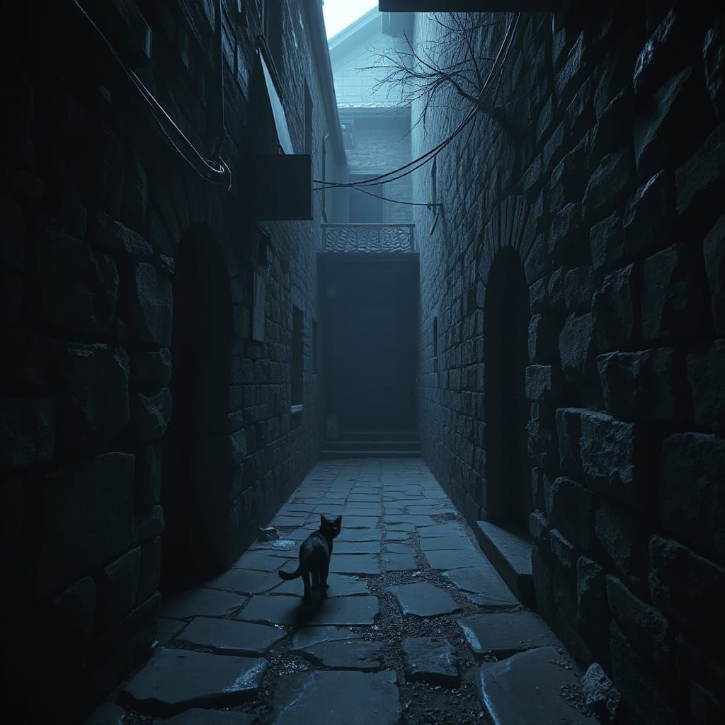 Dare to walk through..?  by @Luna_and_Lightning