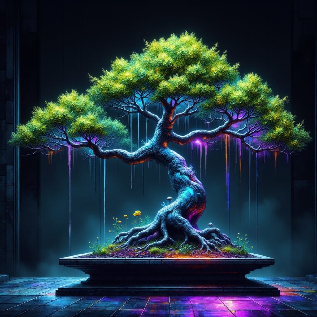 Electric Bonsai  by @Helix