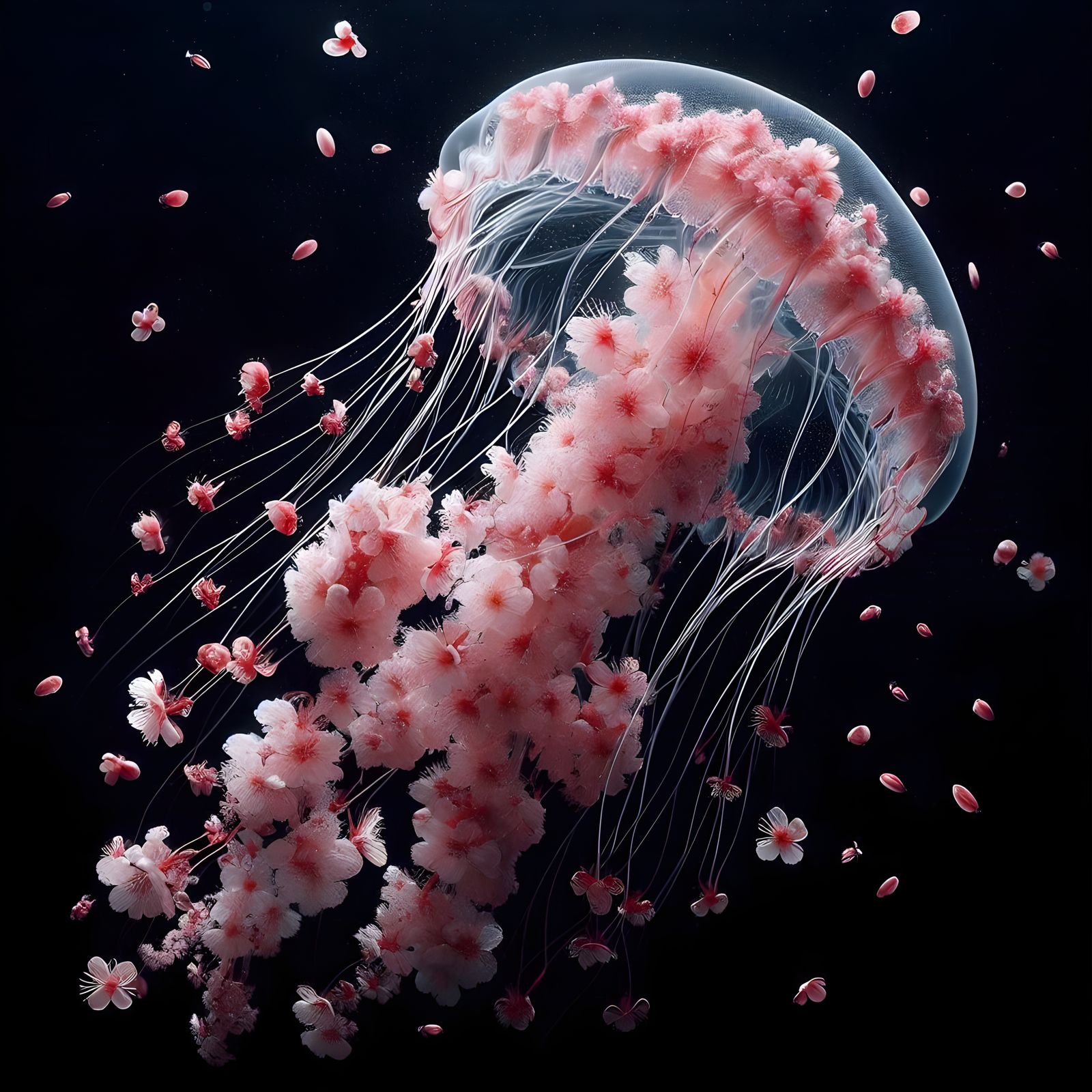 Cherry Blossom Jellyfish