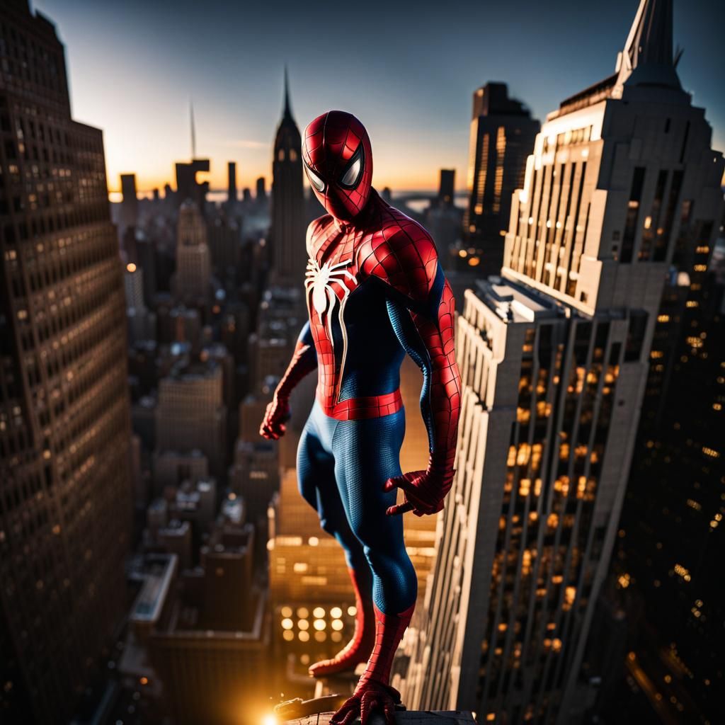 Spider man - AI Generated Artwork - NightCafe Creator