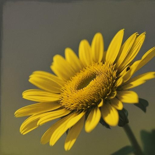 Yellow, once a sunbeam bright,
Now casts a hue of burdened d...