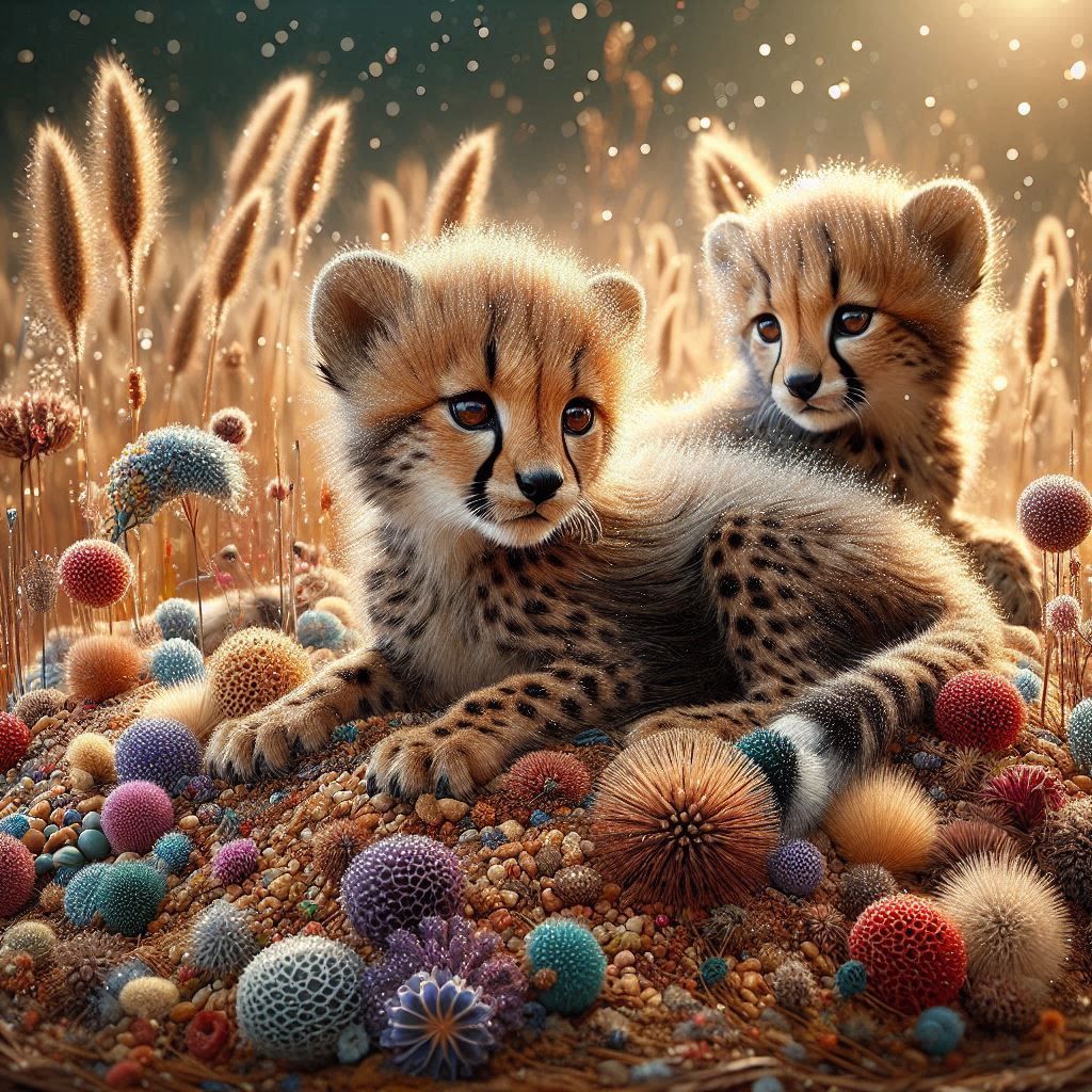 adorable Cheetah cubs