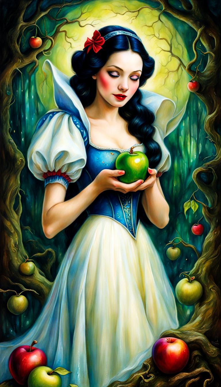 Snow White  by @Lyndsey