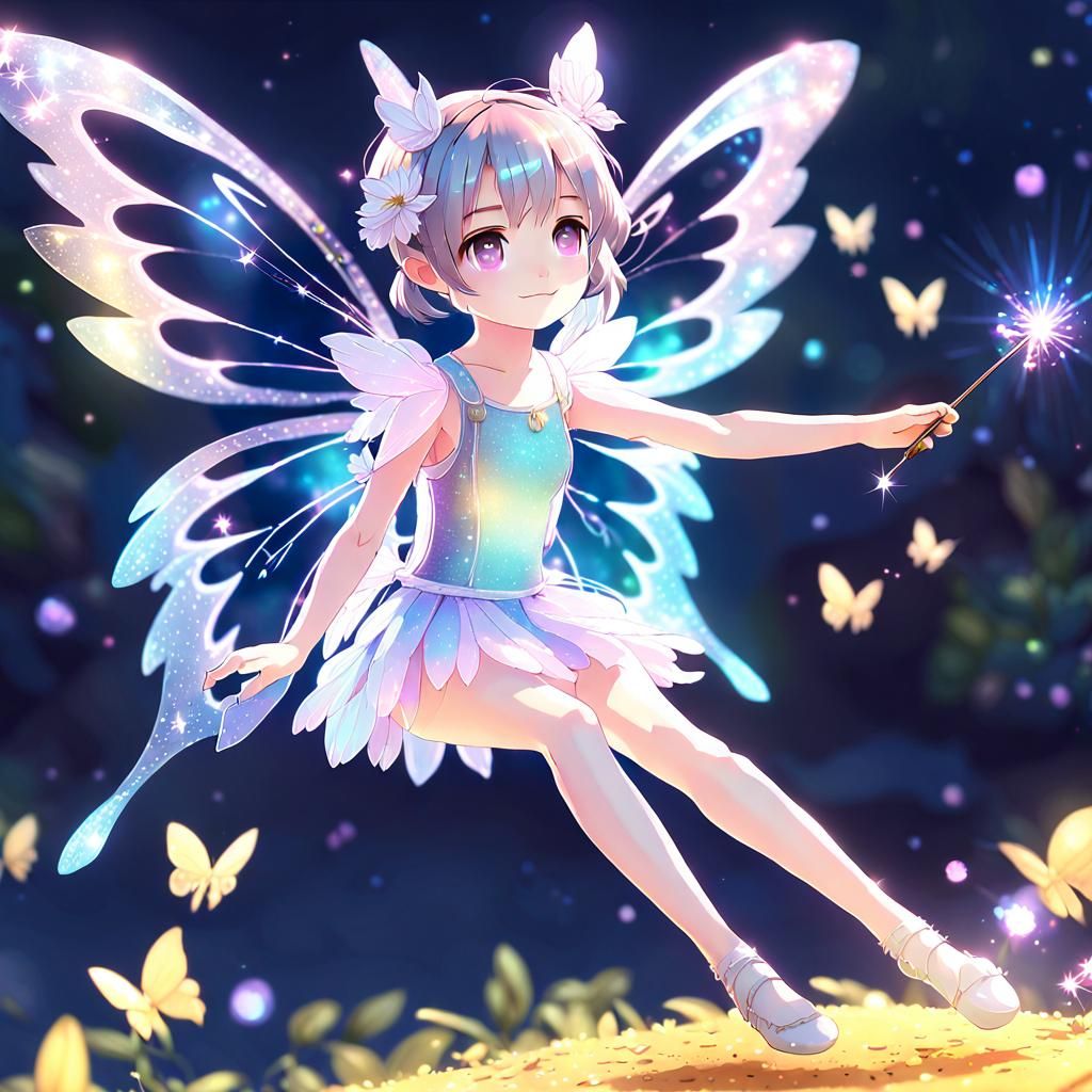 Magical wish granting fairy - AI Generated Artwork - NightCafe Creator