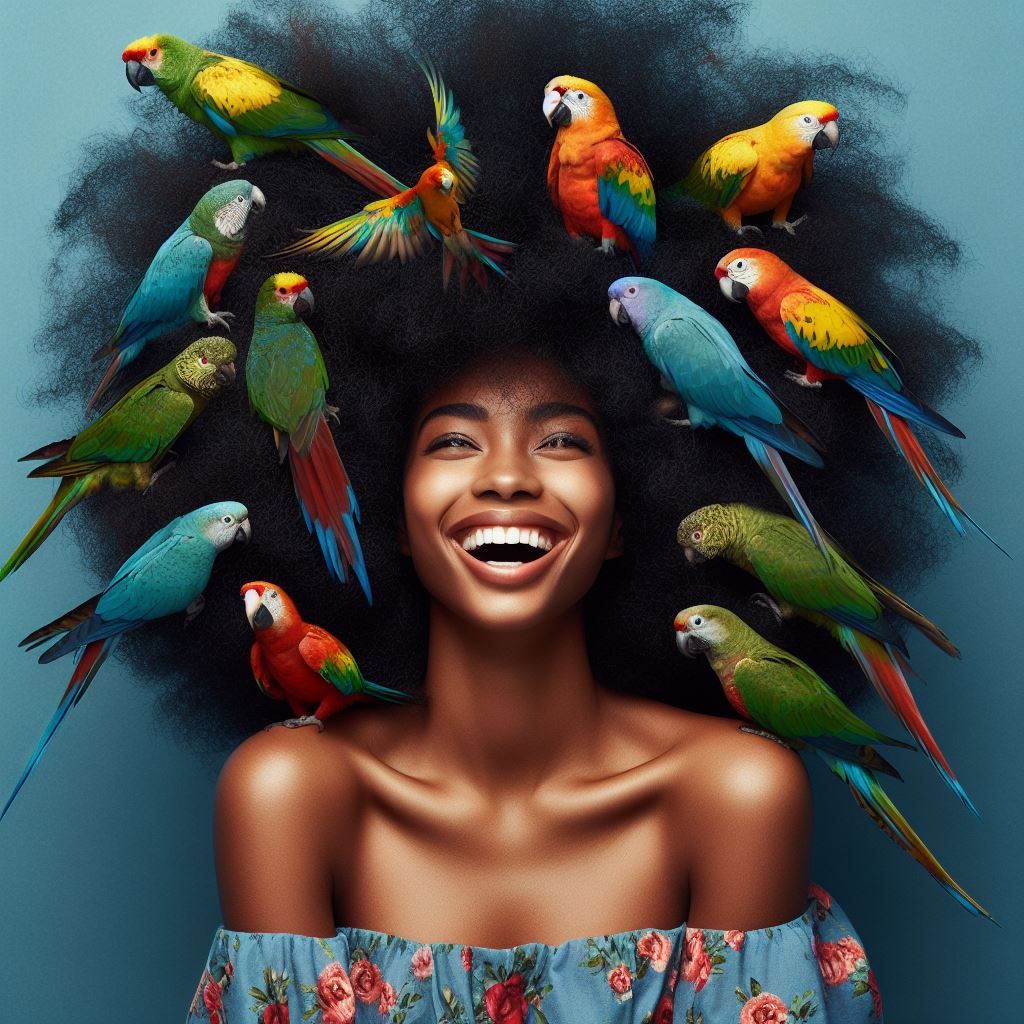 Feathered Fun With Hair