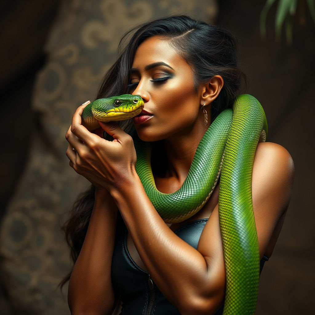 Serpent's Embrace  by @Trebol