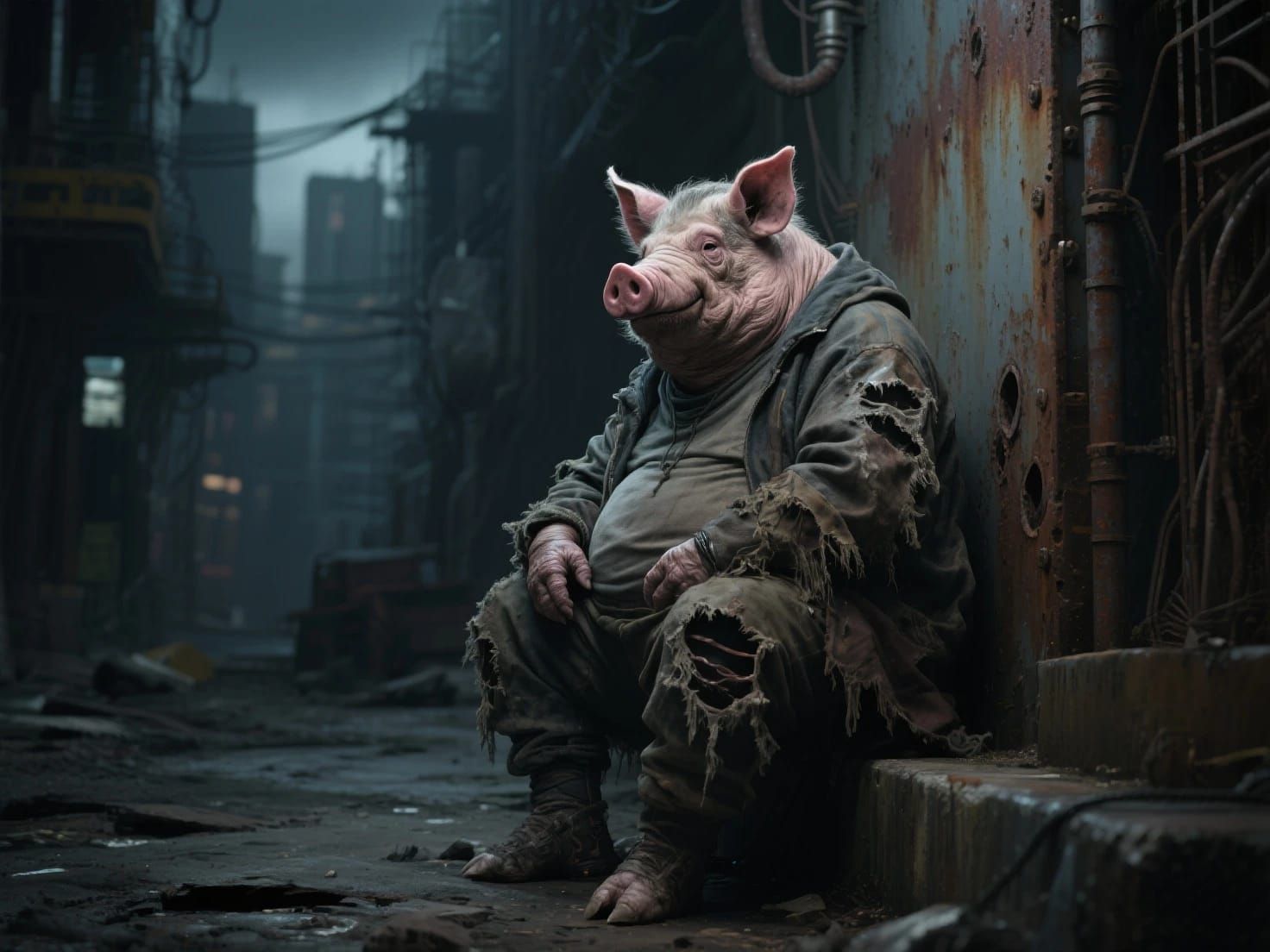 Post-apocalyptic Drifter