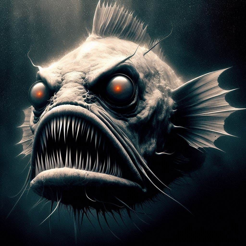 The great terror of the deep sea