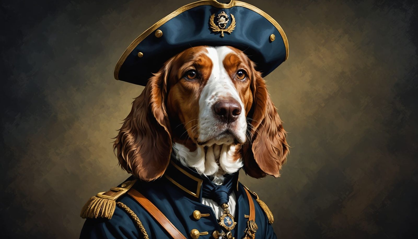 Bassett Hound as Captain.  by @loodupyydja
