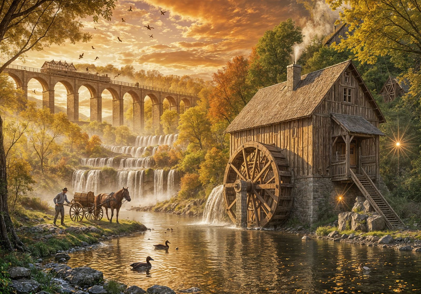 Wheels of Water, Wheels of Time