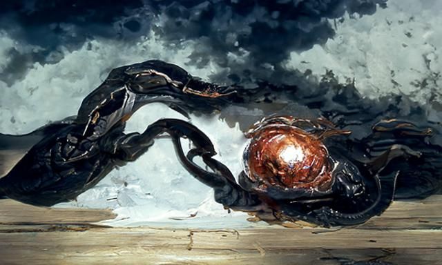 God vs Devil Greg Rutkowski dark art