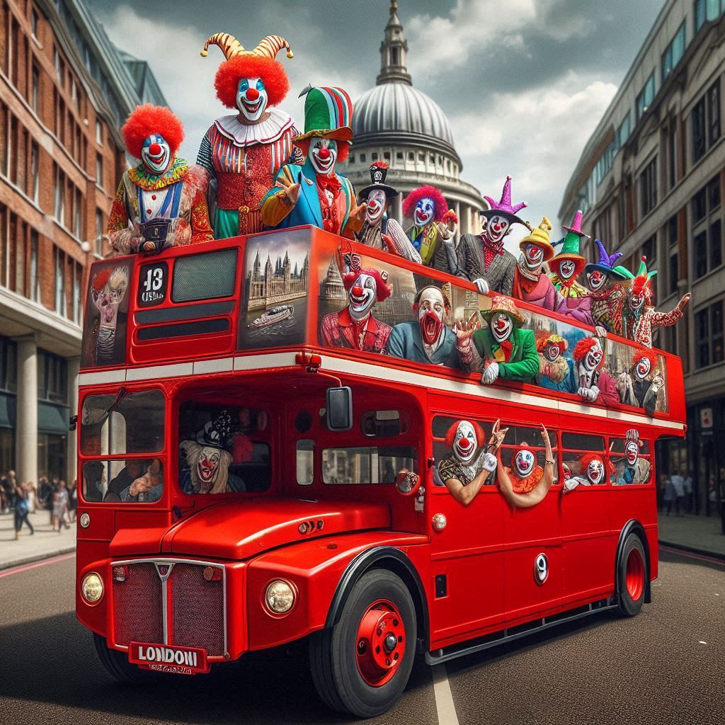Clowns London Day Out