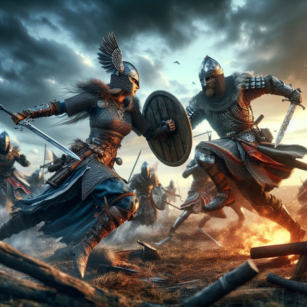 Fight Scene - AI Generated Artwork - NightCafe Creator