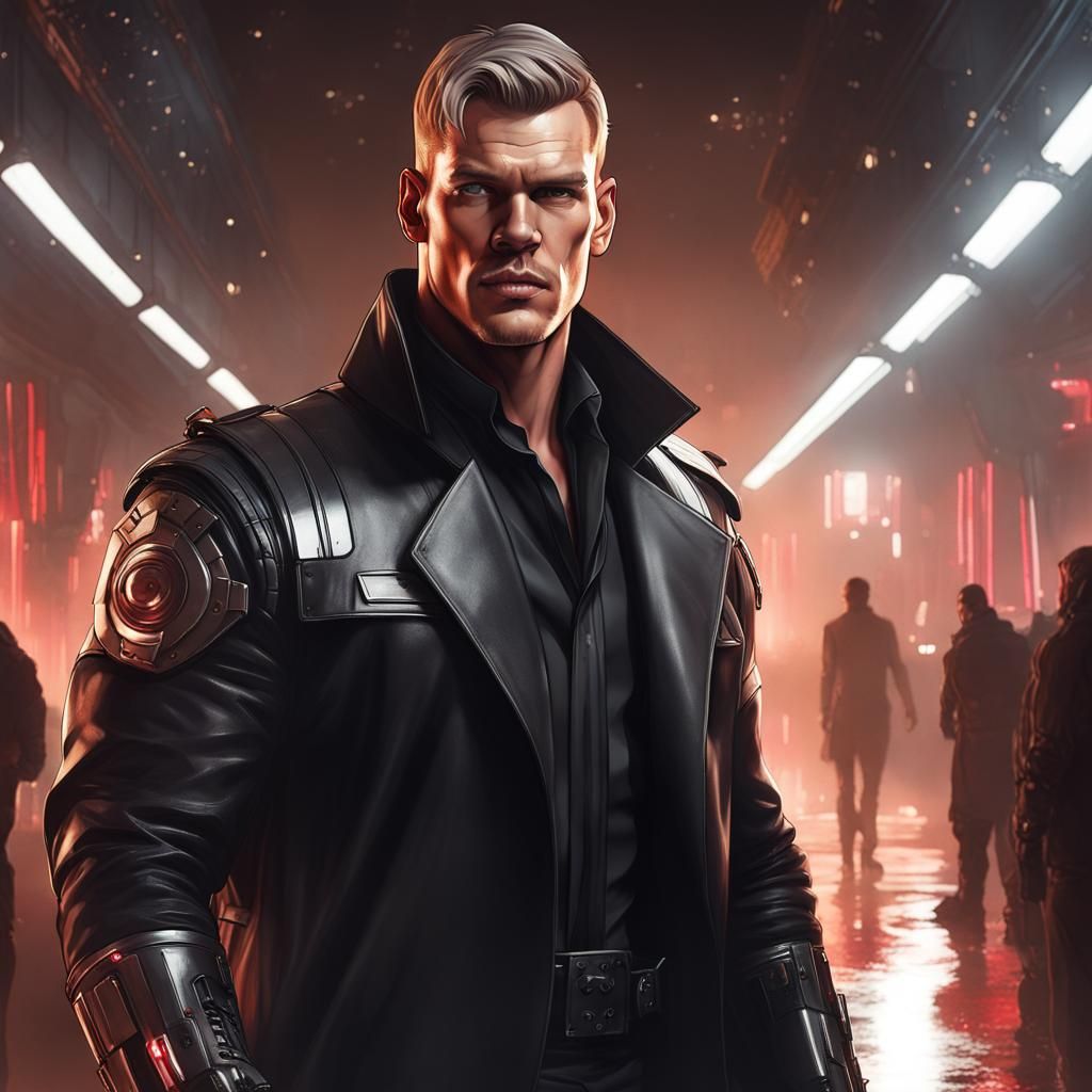 Alan Ritchson as Cavan Whynter - AI Generated Artwork - NightCafe Creator