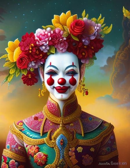 Thai Clown  by @proofman