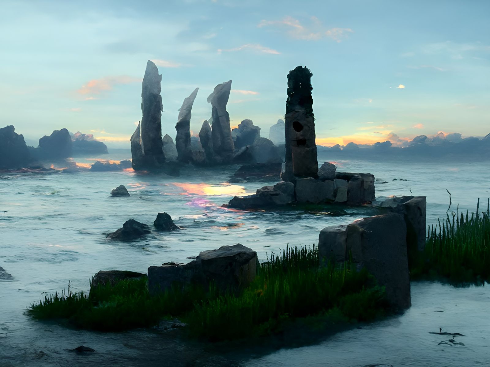 Ancient stone ruins