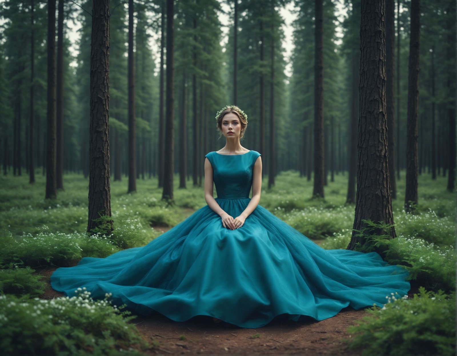 Tallulah, inspired by the art of Anka Zhuravleva