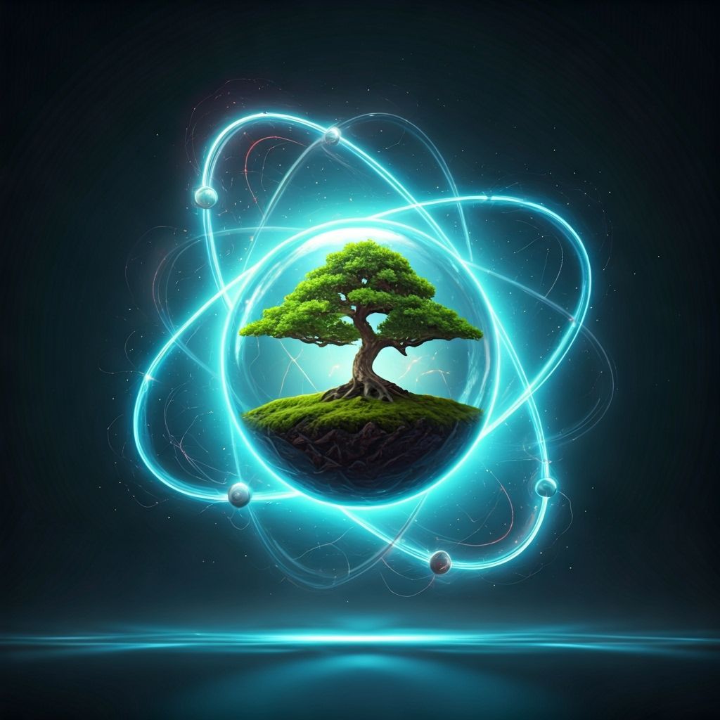 Tree hidden in an atom