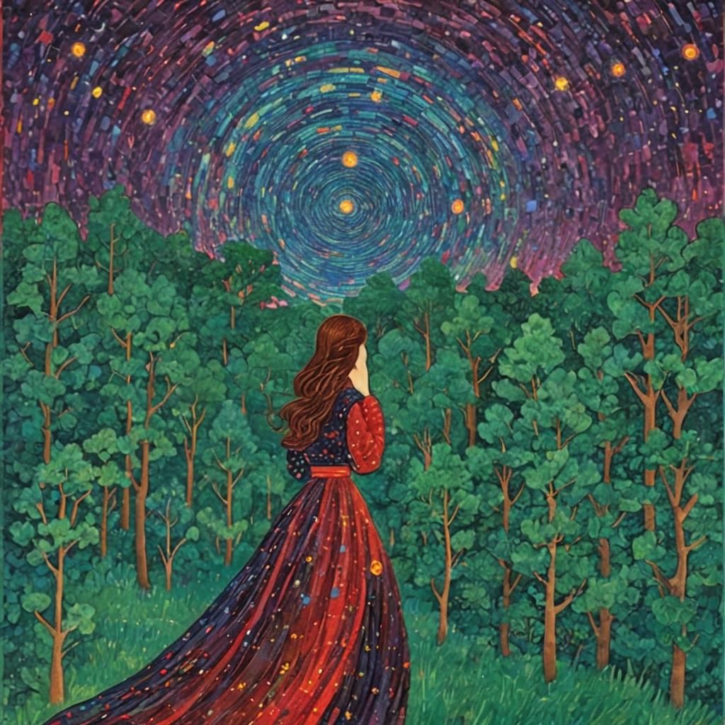 Vibrant Cyberpunk Cityscape at Sunset