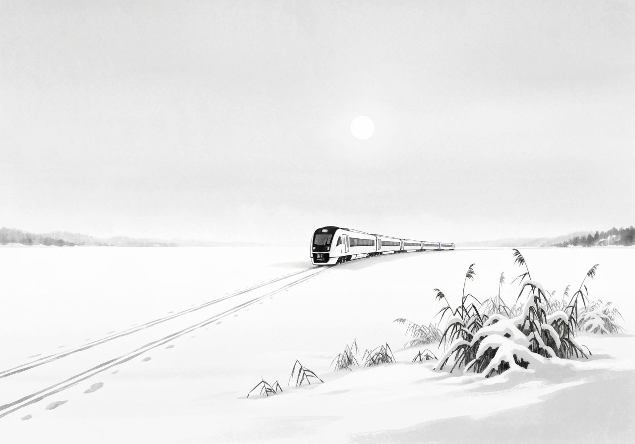 First Light on the Quiet Sea