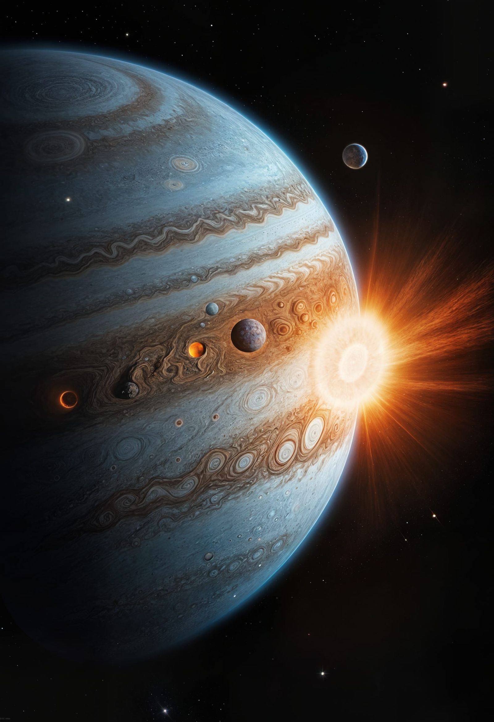 Jupiter Impact  by @Rob