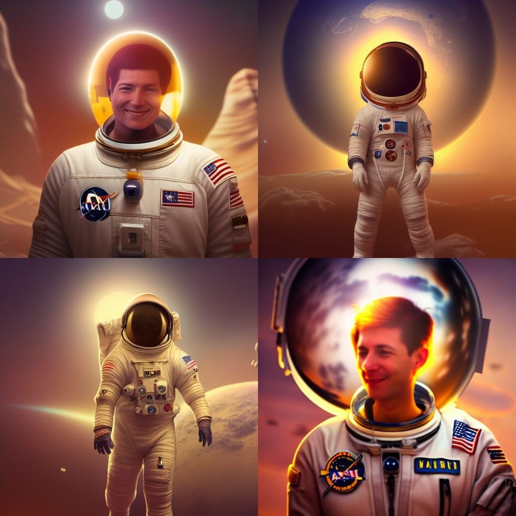 Happy Astronaut