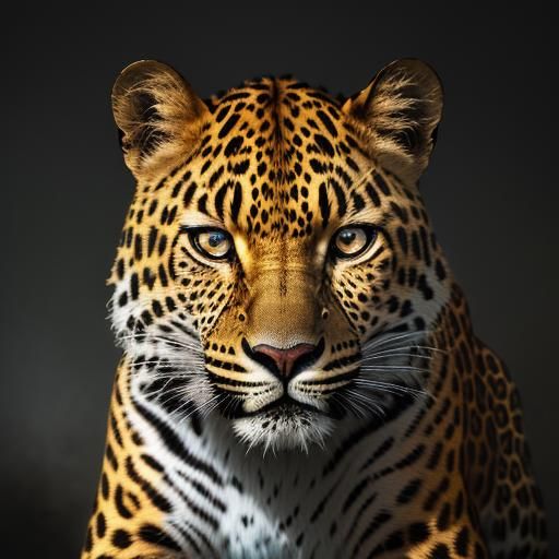 A Very Stunning Portrait Of A Leopard
