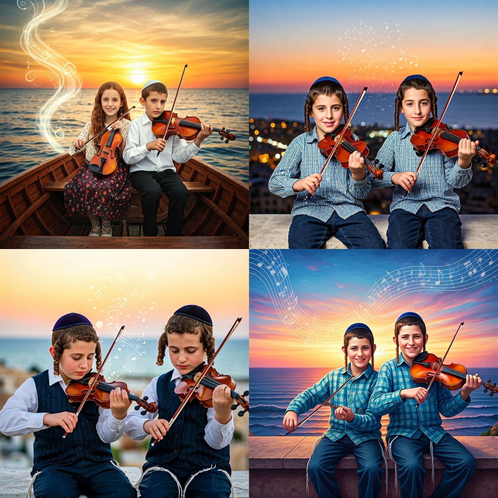 Jewish Children's Rooftop Sunset Serenade