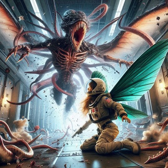 Space Fairy and the Alien