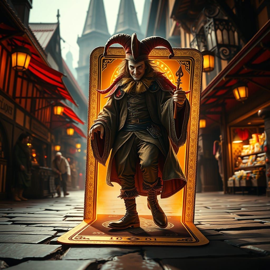 Time for the Jester to step out of this tarrot card