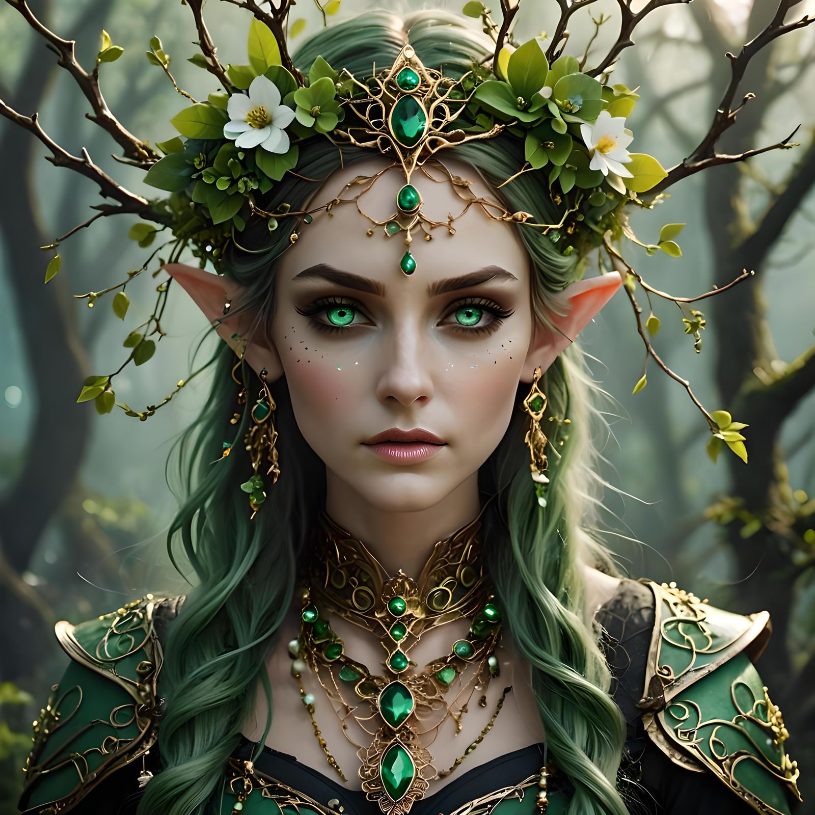 Spring Dryad  by @bungydiver