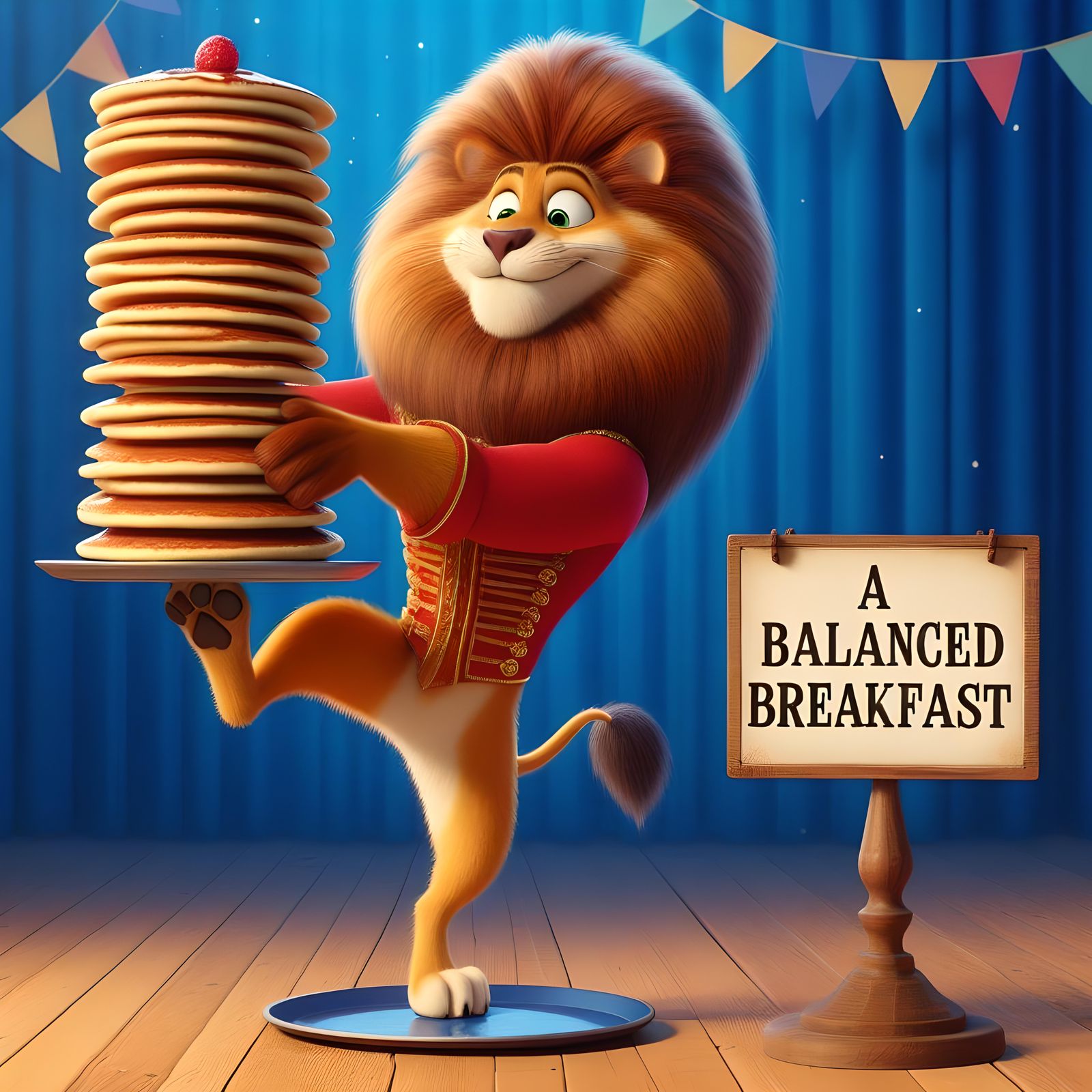 A Balanced Breakfast (Gallery Of 3)