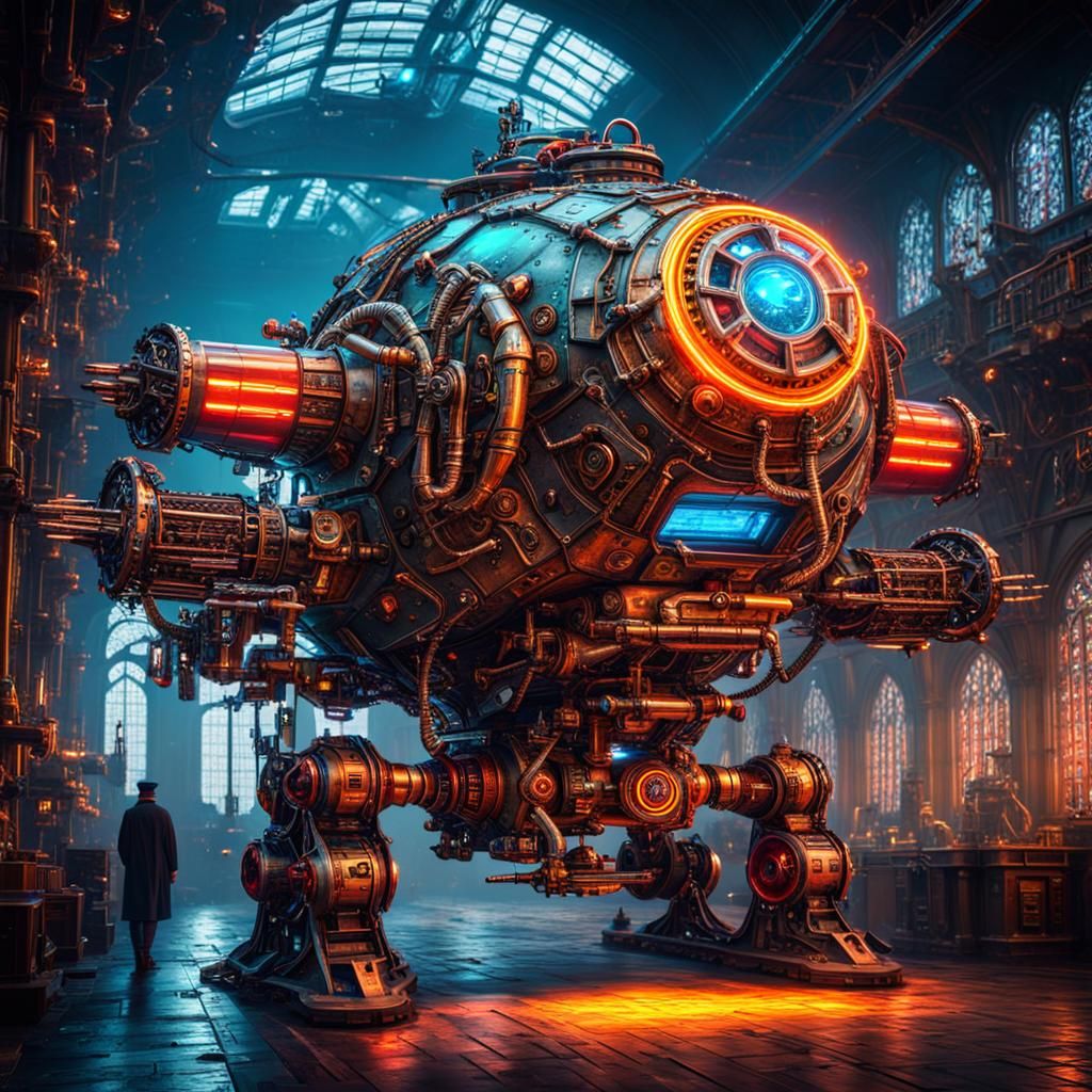 Robot - AI Generated Artwork - NightCafe Creator