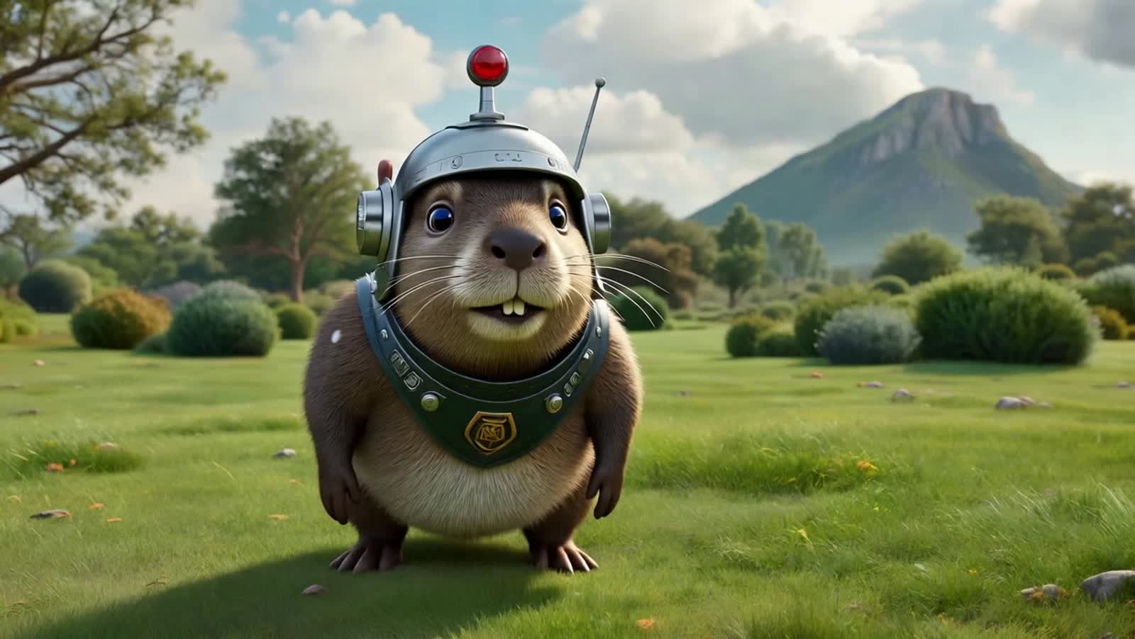 Capybara time traveller