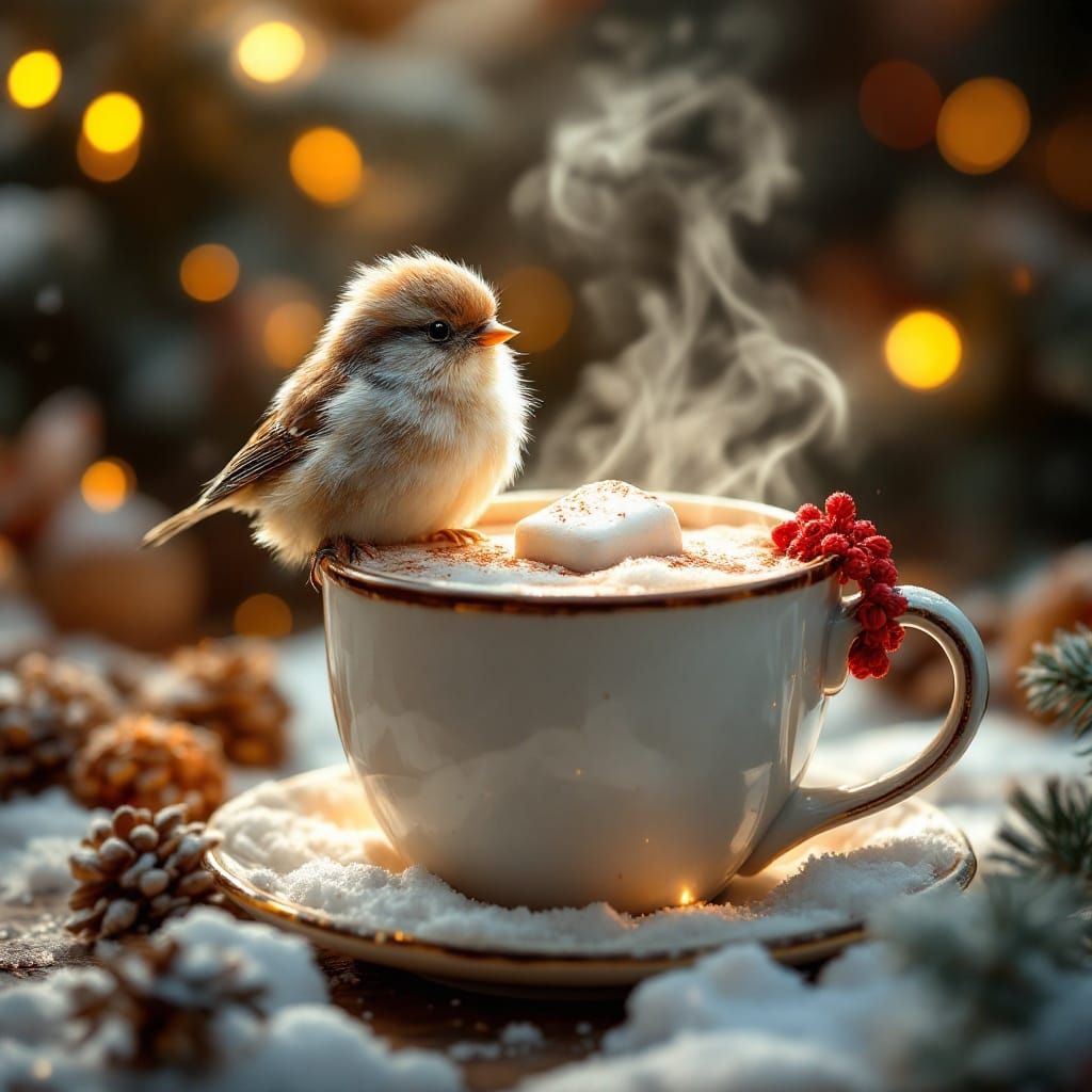 A sweet place to warm up  by @MommaKitty