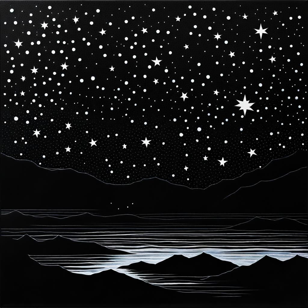 Why do the stars glow above?