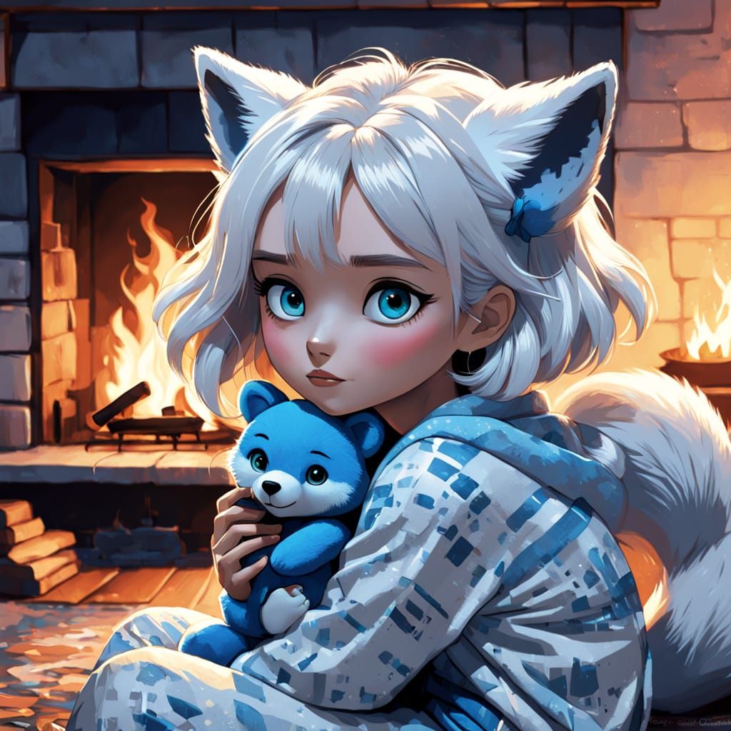 Fox & Bear  by @PhrozenExodus