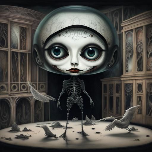 Surreal search for the empty void within. Male. Surreal, alc...