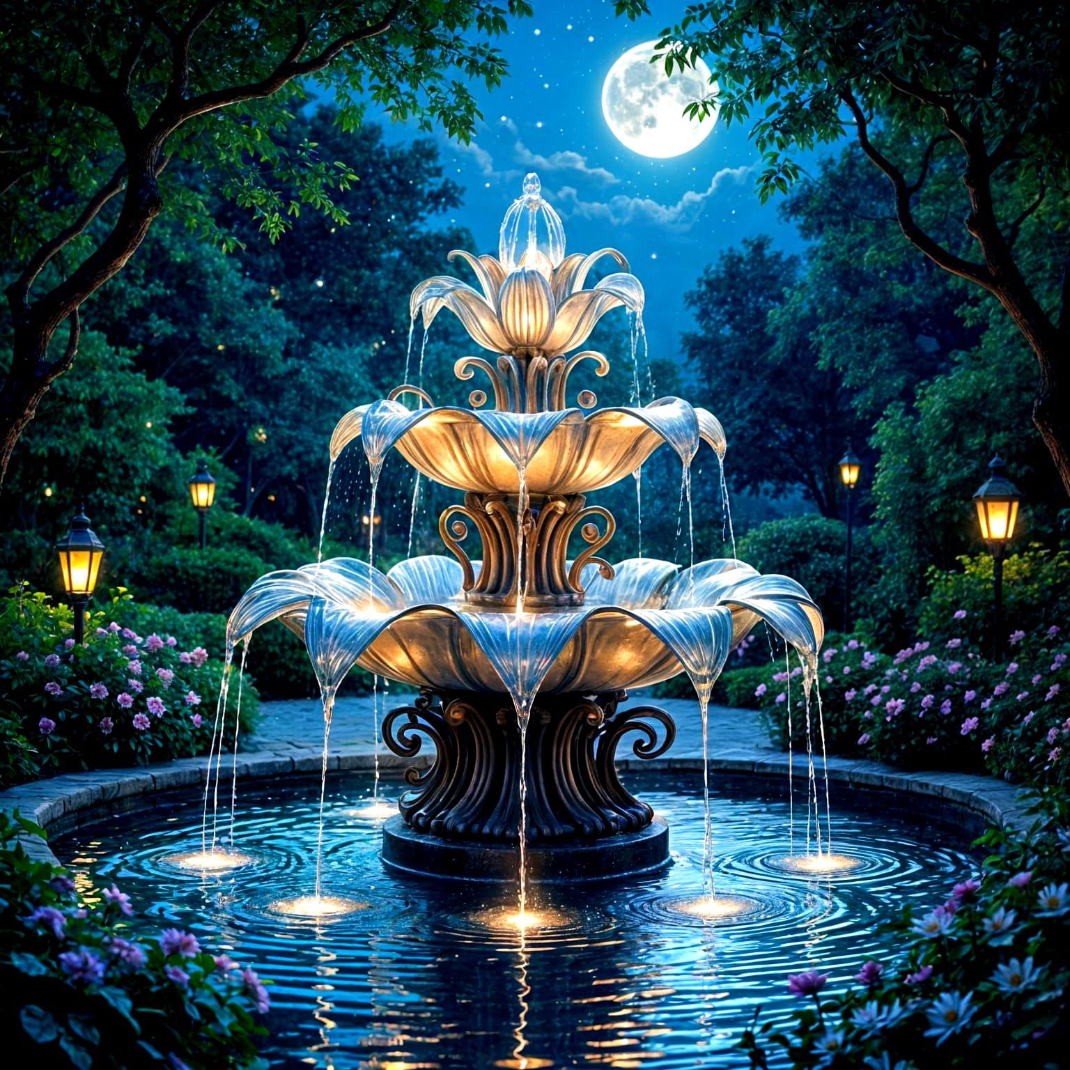  Art Nouveau  fountain  by @photon