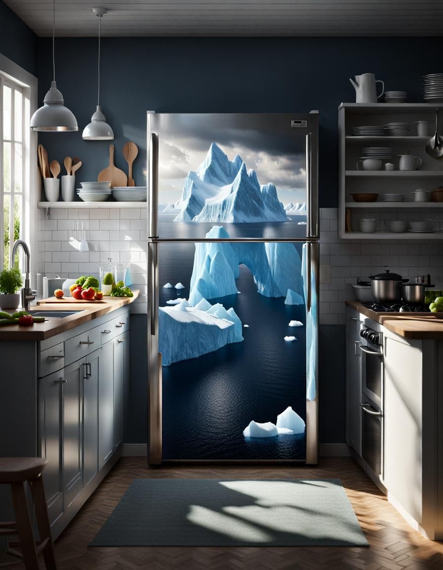 Kitchen and Iceberg 2