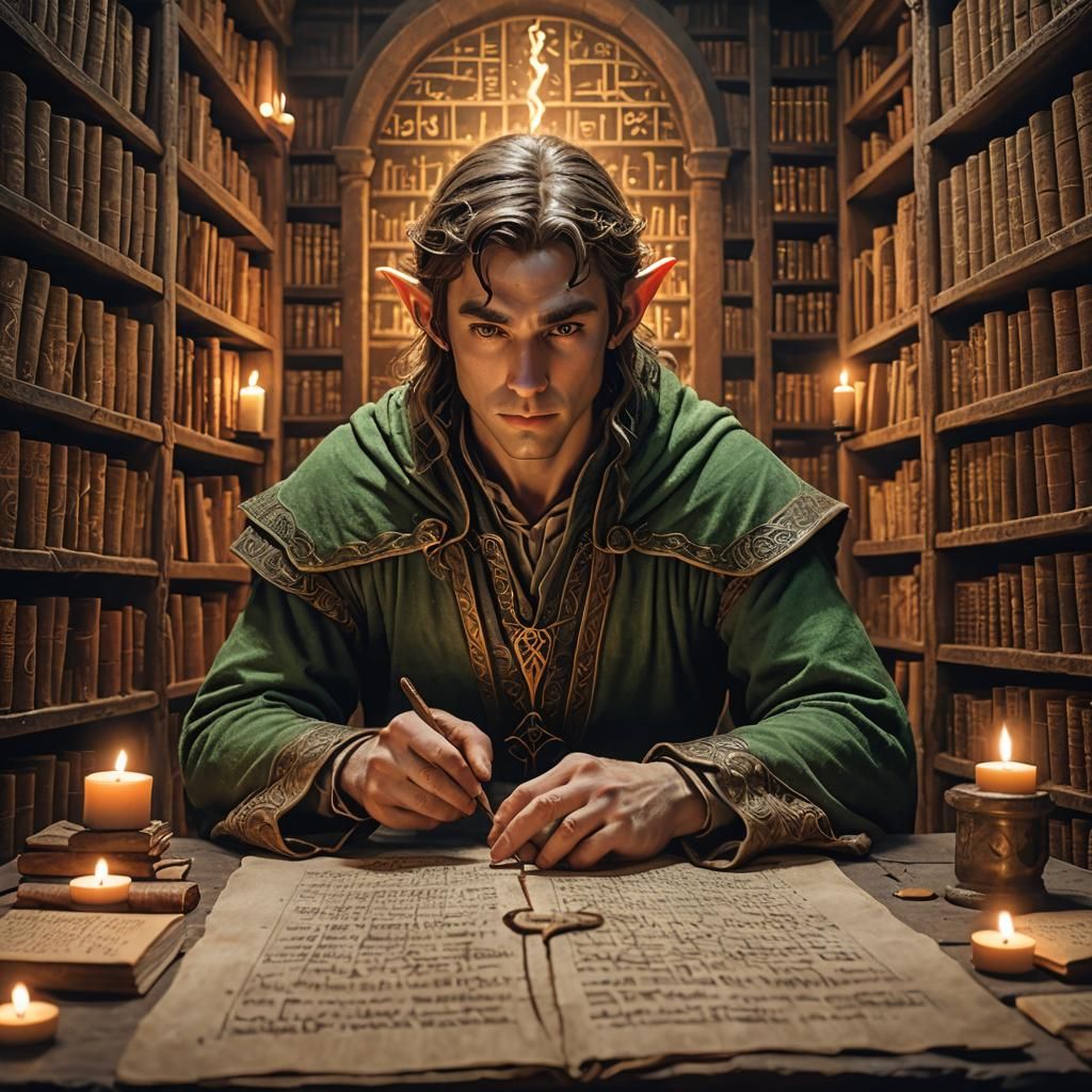 A young elf prince