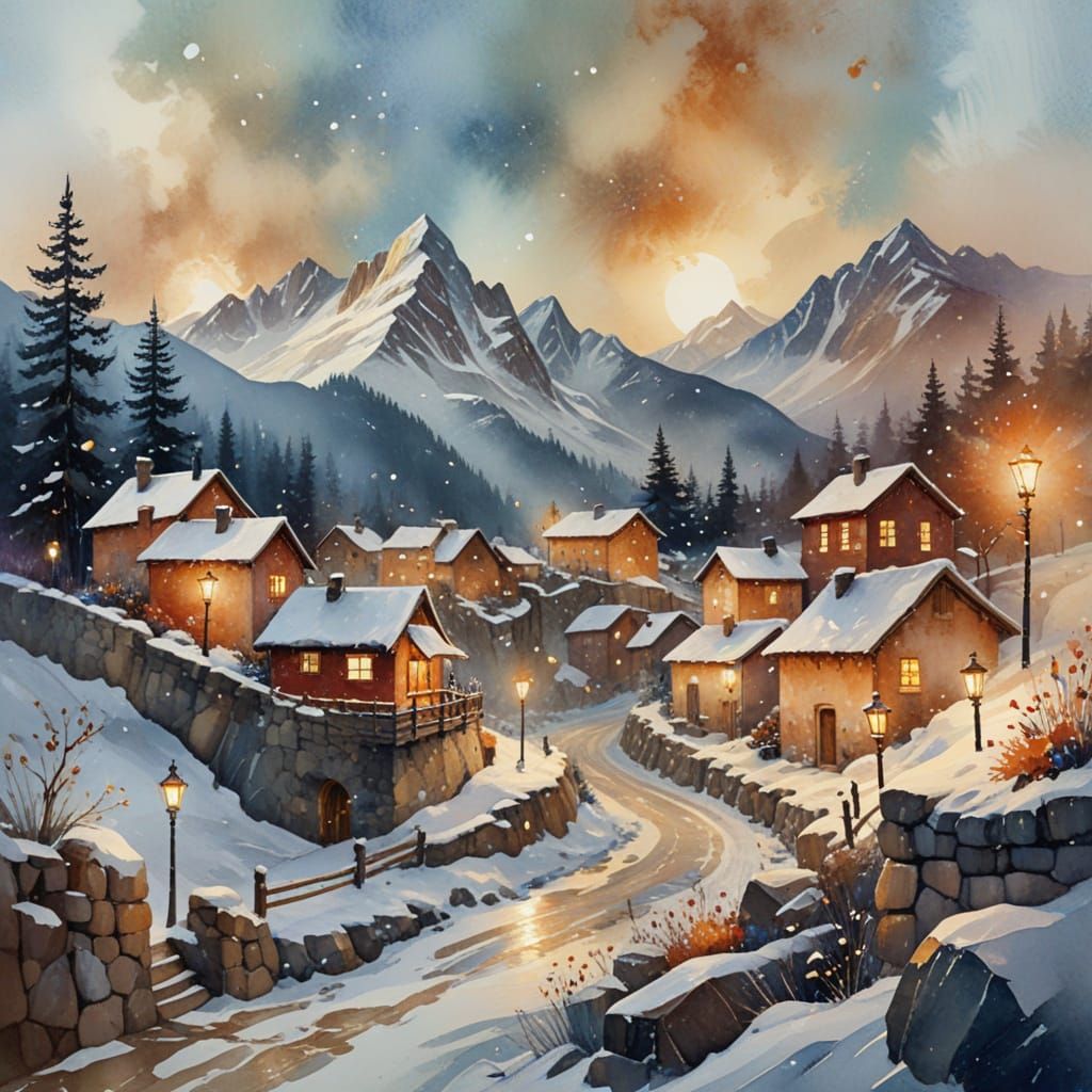 swiss alps  by @Avalon