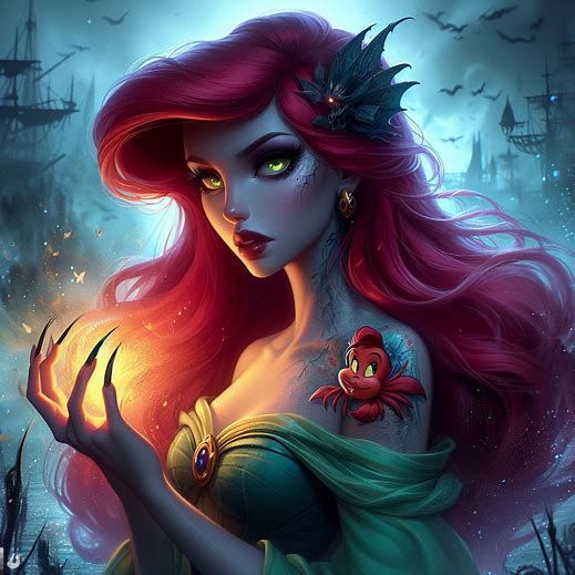 Ariel Dark Disney