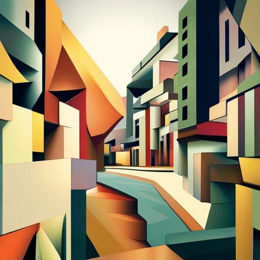 Cubist Town